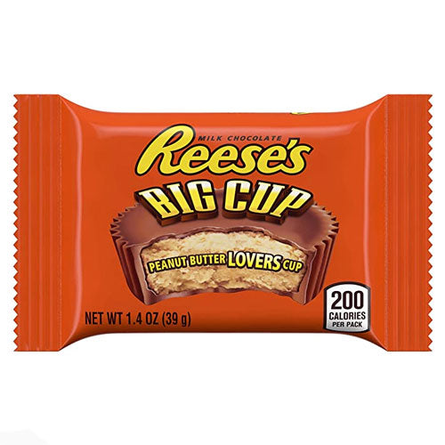 Reese's Big Cup Peanut Butter Cups - Cioccolato con Burro d'Arachidi - 39g