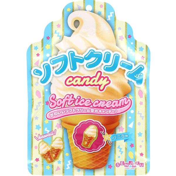 Senjaku Soft Ice Cream Candy - Caramele al gusto di Gelato