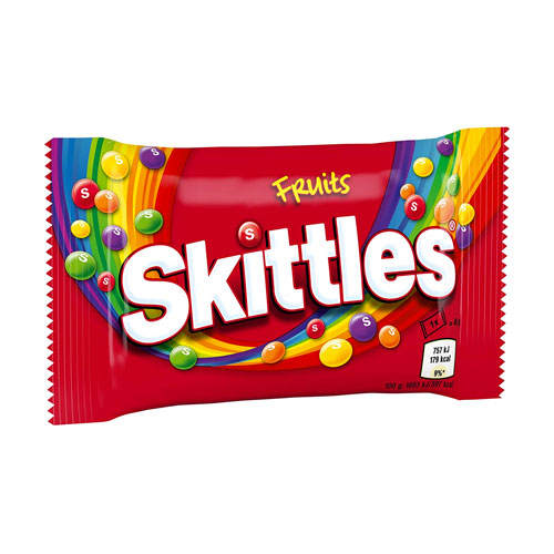 Skittles Fruits - Caramelle alla Frutta - 38g