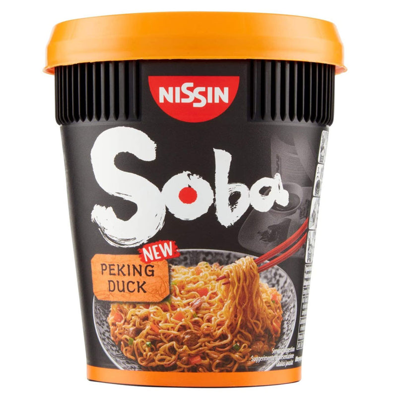 Cup Noodles Soba Peking Duck - Noodles istantanei gusto Anatra alla Pechinese - 87g