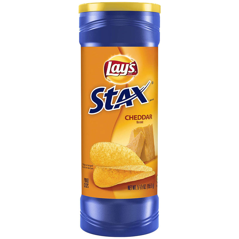 Stax Cheddar - Patatine gusto Cheddar - 156g