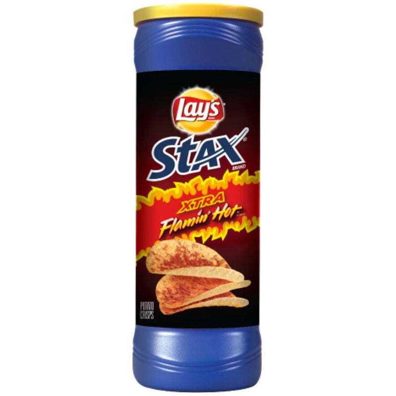 Stax Xtra Flamin' Hot Chips - Patatine piccanti - 156g