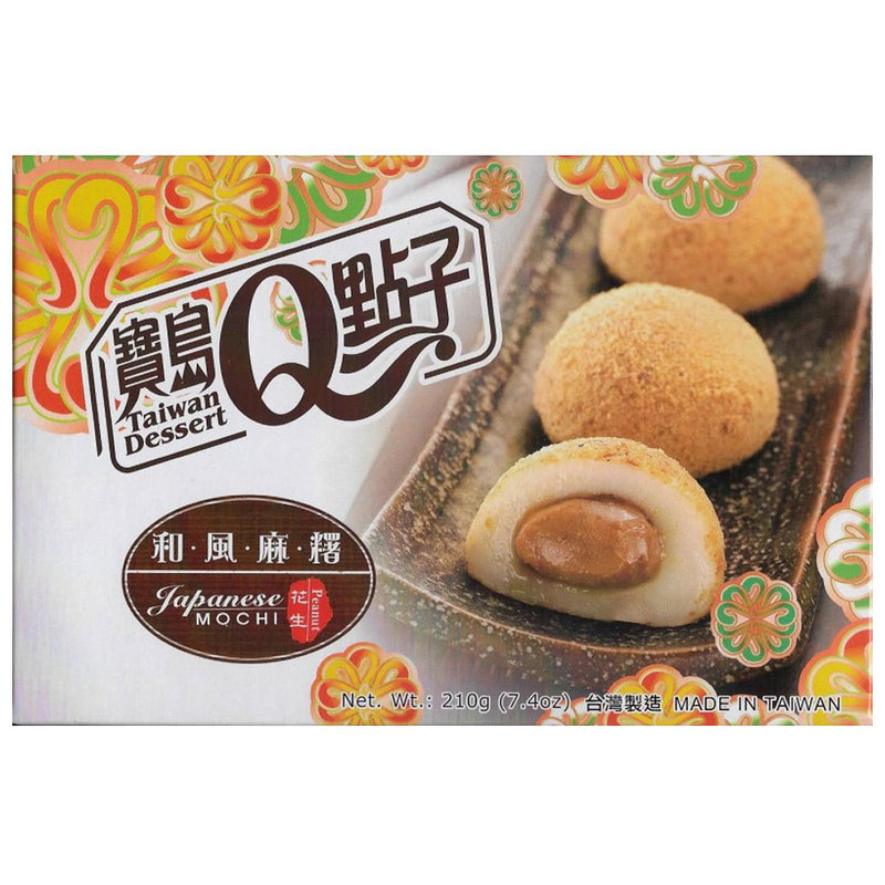 Q Japanese Mochi gusto Arachidi - 210g