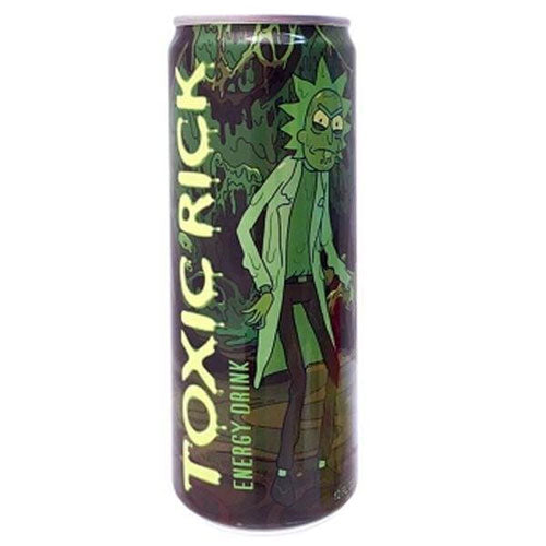 Rick & Morty Toxic Rick Energy Drink - 355ml