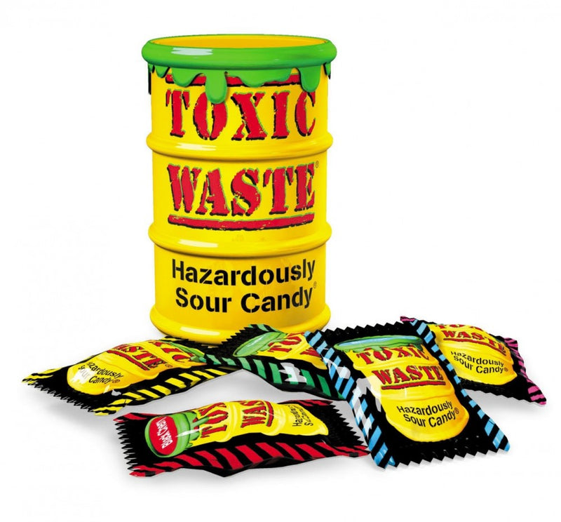 Toxic Waste Sour Candy - Caramelle super aspre - 42g