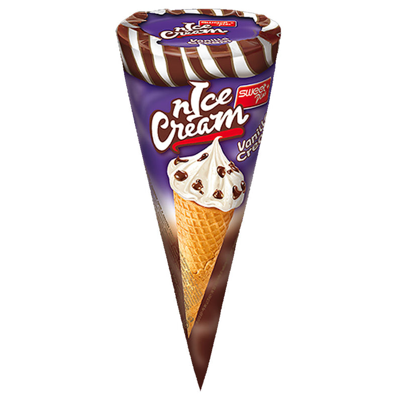 Ice Cream Vanilla - Wafer a forma di Gelato al gusto Vaniglia - 40g