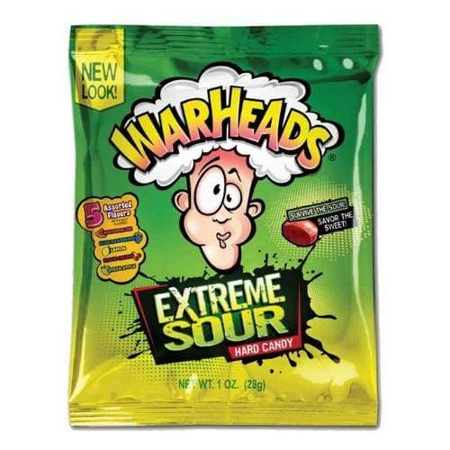 Warheads Extreme Sour - Caramelle super aspre - 28g