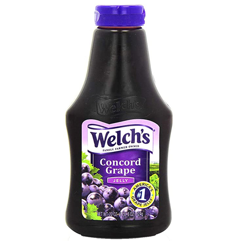 Welch's Squeezable Concord Grape Jelly - Marmellata all'Uva 624g