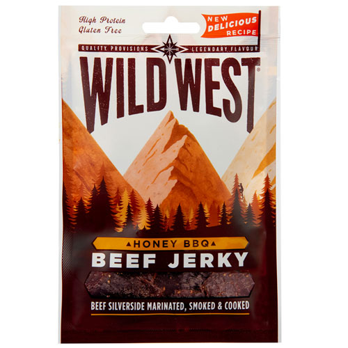 Wild West Beef Jerky Honey BBQ - 25g