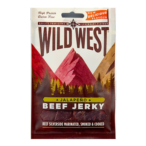 Wild West Beef Jerky Jalapeno - 25g
