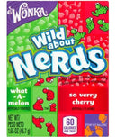 Wonka Nerds Watermelon and Cherry - Caramelline gusto Cocomero e Ciliegia - 46g
